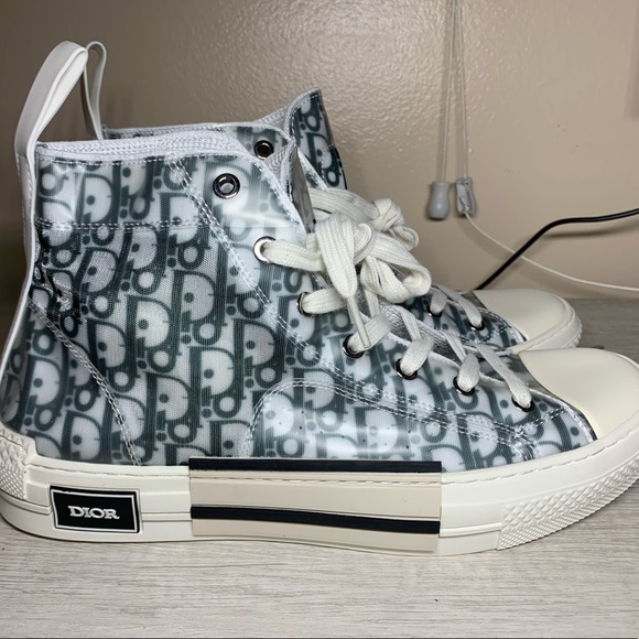 dior b23 high top logo oblique